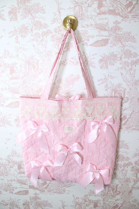 Antoinette Large Pink Tote