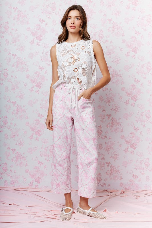 Coquette Barrel Pants