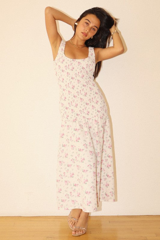 Daisies Floral Maxi Dress