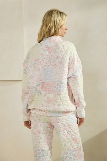 Barudah House Flowers Patchwork Set