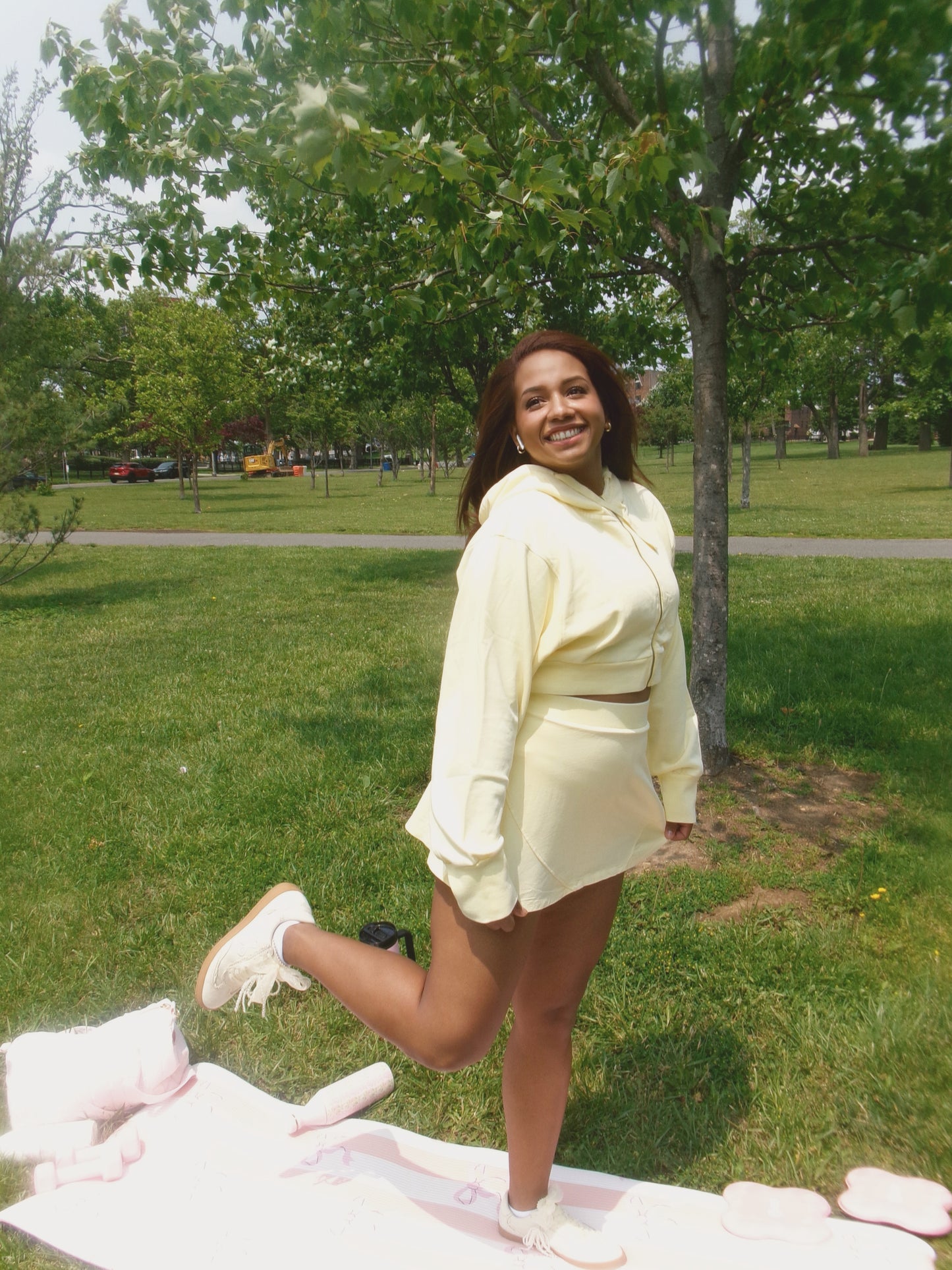Banana Split Mini Skort