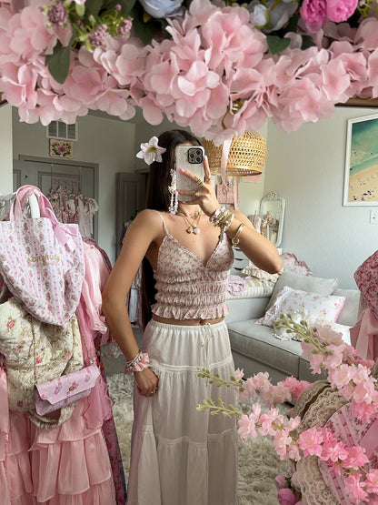 The Noonas Crop Top Pink