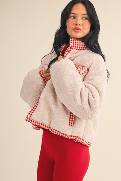 Holiday Princess Sherpa Jacket October
