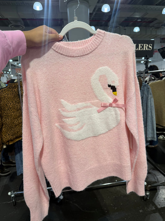 The Swan Soft And Cozy Sweater December