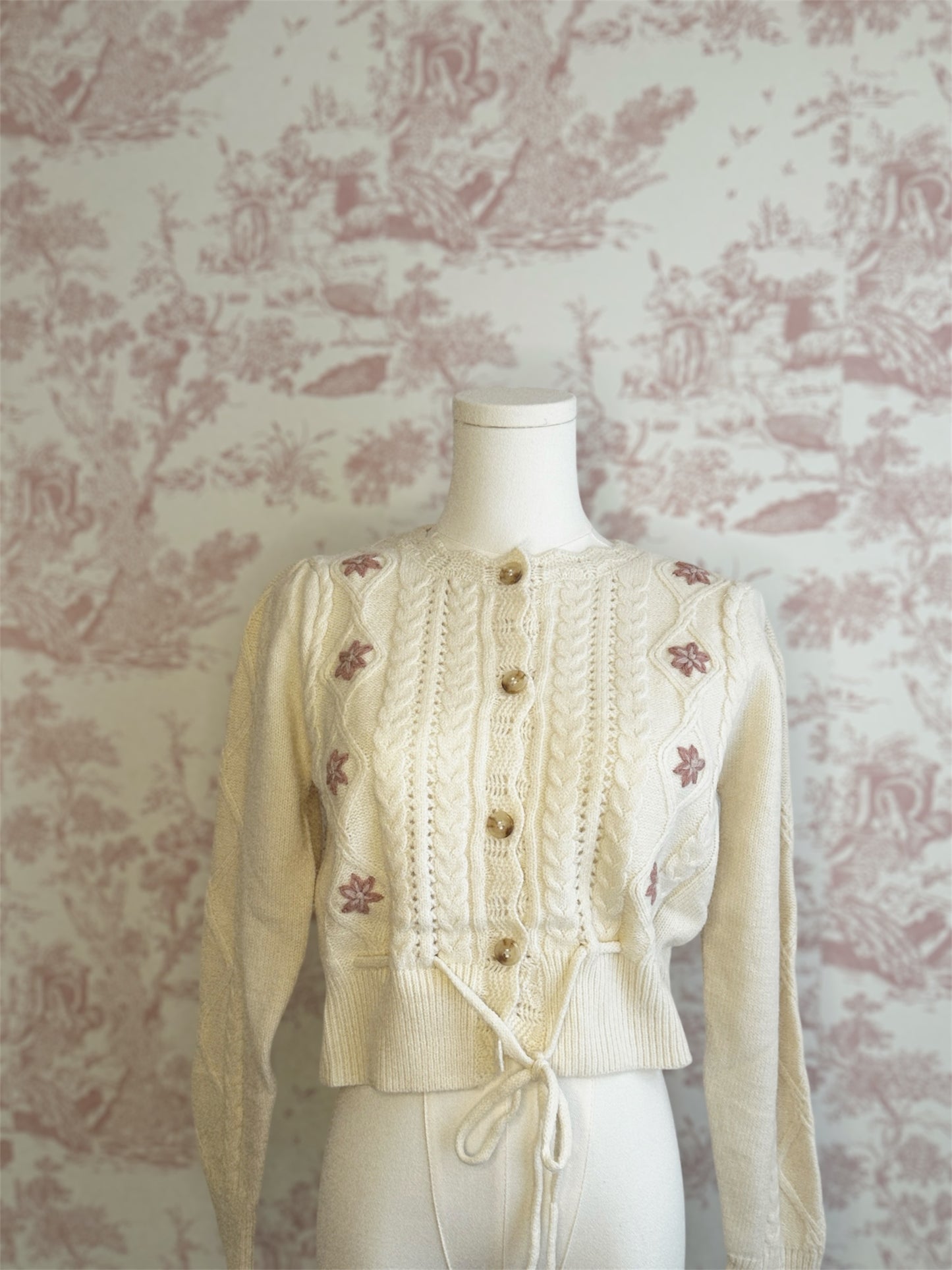 Winter Lady Cardigan Sweater