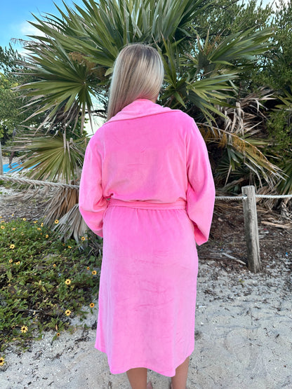 PRE ORDER Rosita Hot Pink Dream Hotel Robe