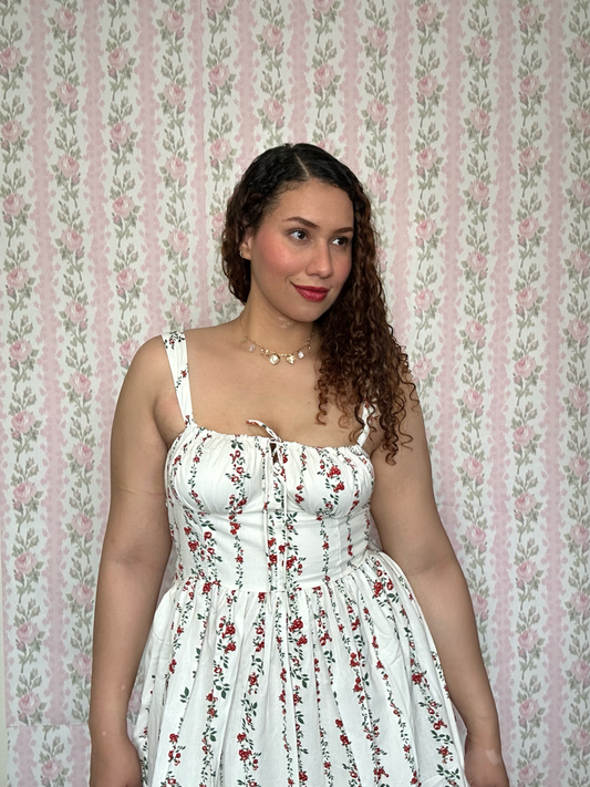 Mia Cara Floral Cotton Dress