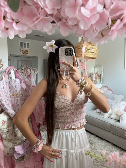 The Noonas Crop Top Pink