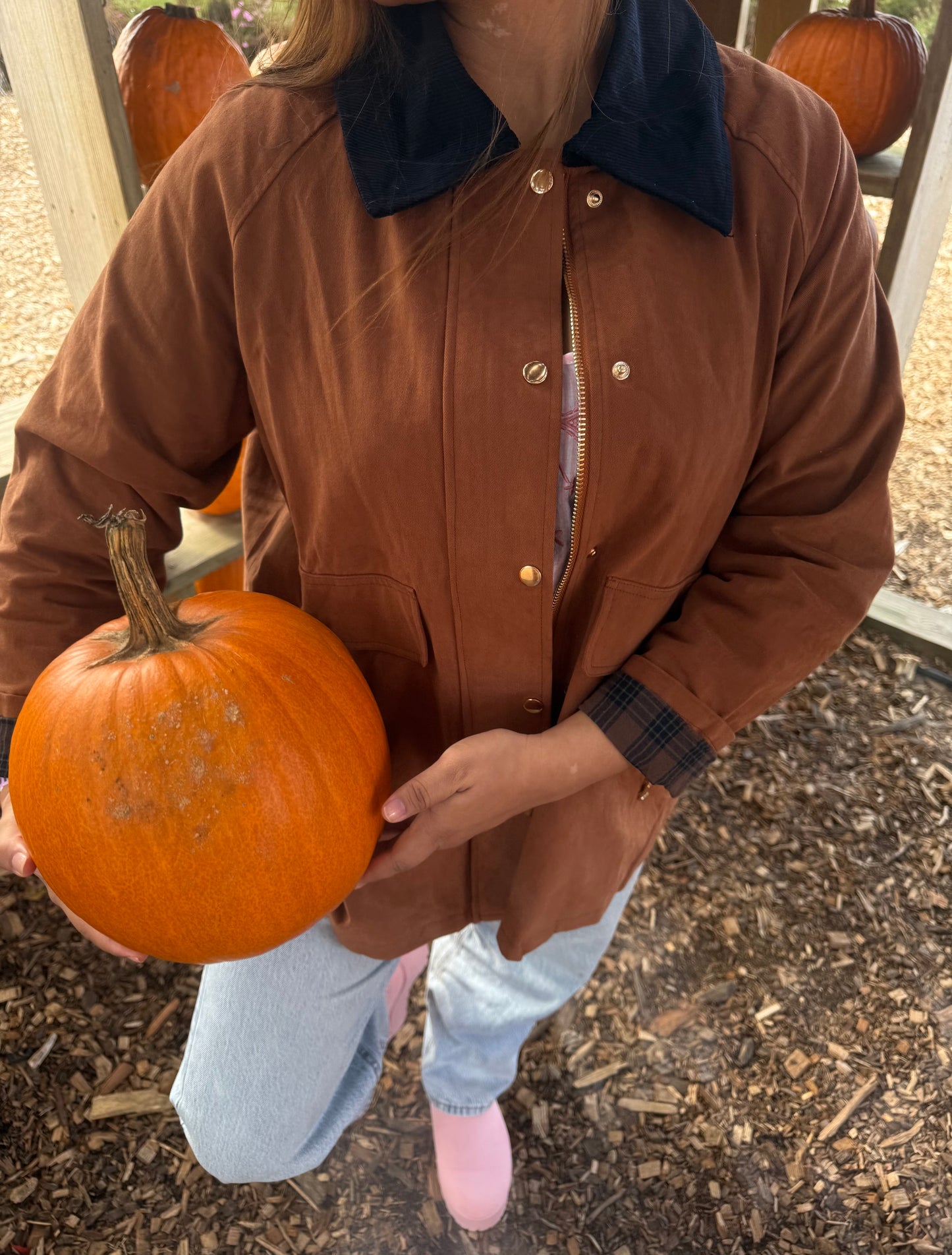 Autumn Fantasies Cotton Barn Jacket