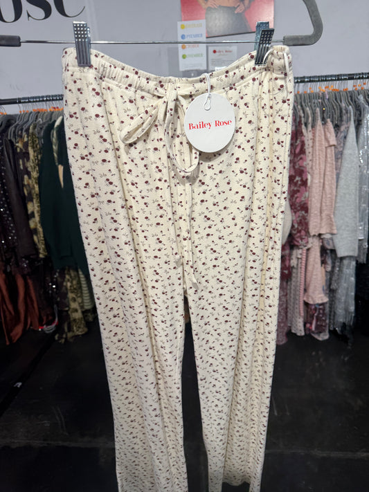Cream Dainty Pants December