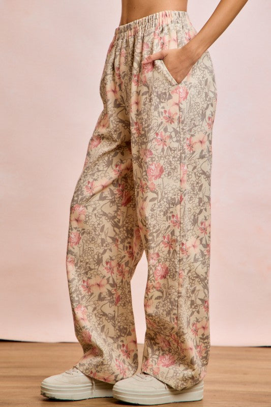 Floral Printed Pants