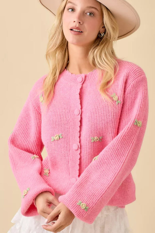 Sunday’s Sweet Roses Cardigan