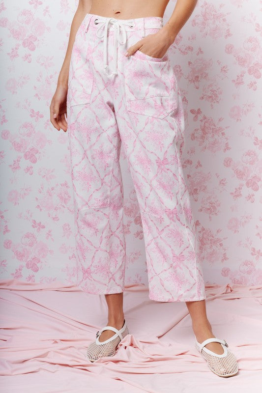 Coquette Barrel Pants