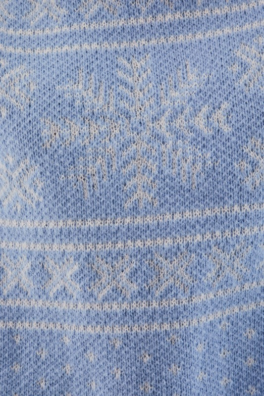 Long Sleeve Crew Neck Strip Sweater