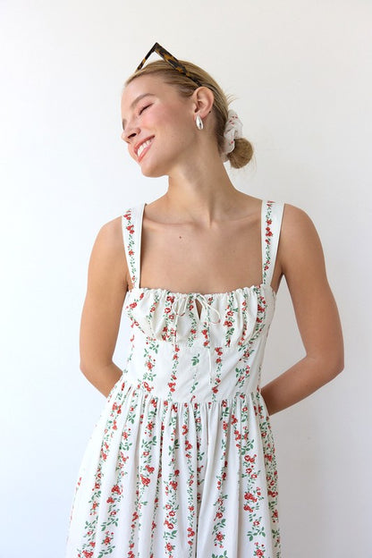 Mia Cara Floral Cotton Dress
