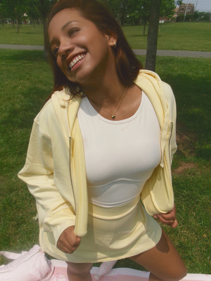 Banana Split Mini Skort
