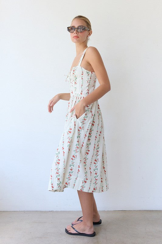 Mia Cara Floral Cotton Dress