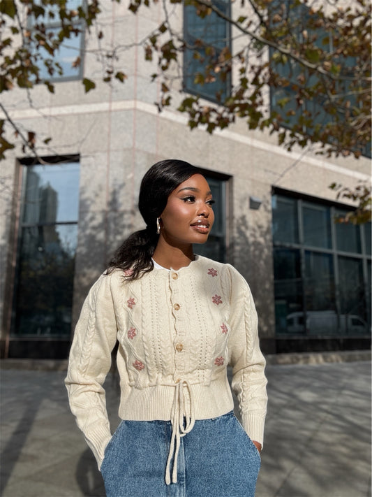 Winter Lady Cardigan Sweater