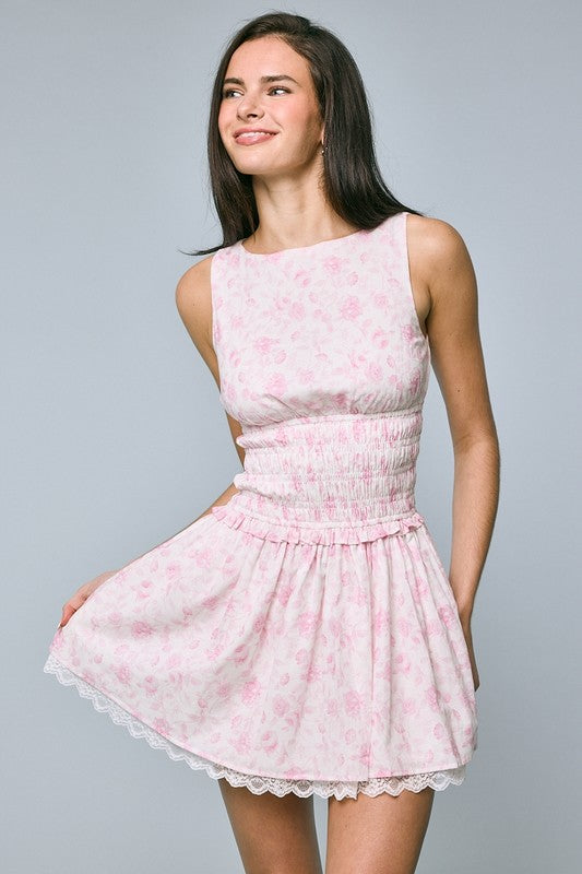 The Softie Flower Mini Dress