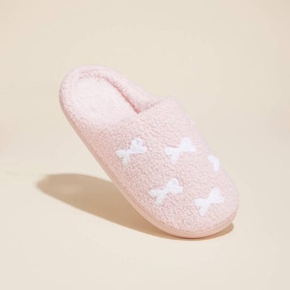 Pinky and Cozy Little Ribbons Home Slippers