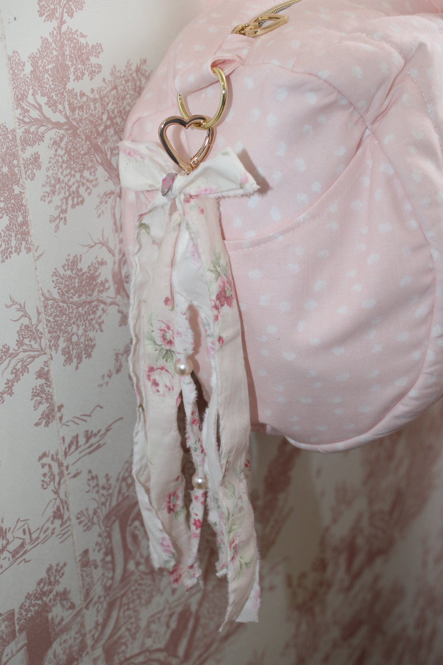Antique Shabby Lady Bag Charm Limited Edition