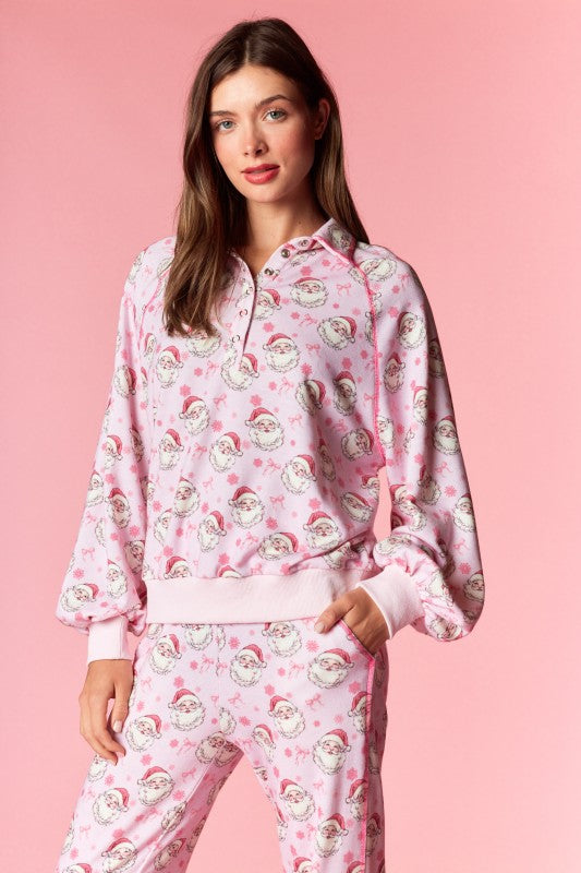 Pink Santa Lounge Set
