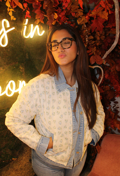 Mariam’s City Quilted Denim Jacket