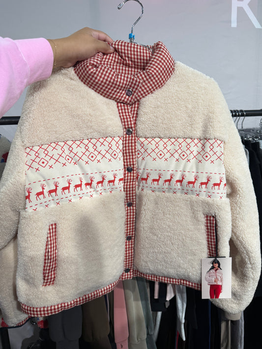 Holiday Princess Sherpa Jacket October