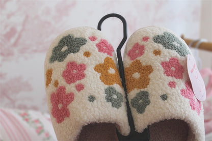 Cozy Daisy Multi Floral Home Slippers