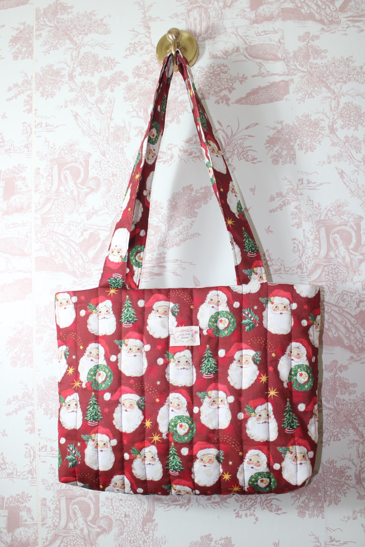 Dear Santa Handmade Mini Tote