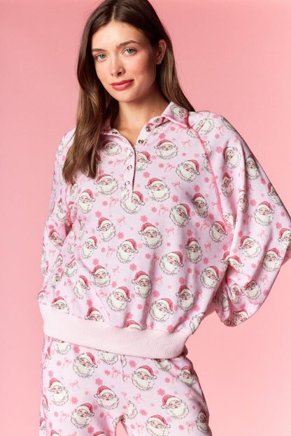 Pink Santa Lounge Set