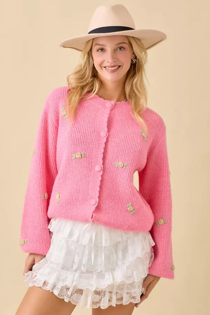 Sunday’s Sweet Roses Cardigan
