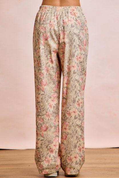 Floral Printed Pants
