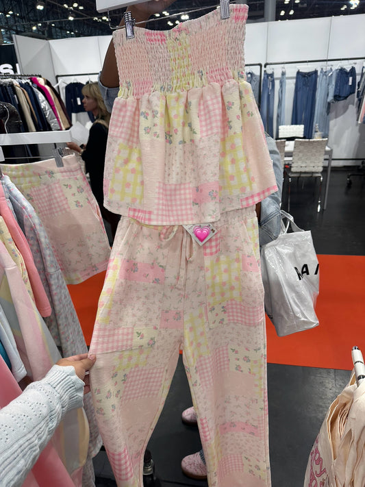 Happy Camp3r Patchwork Top April