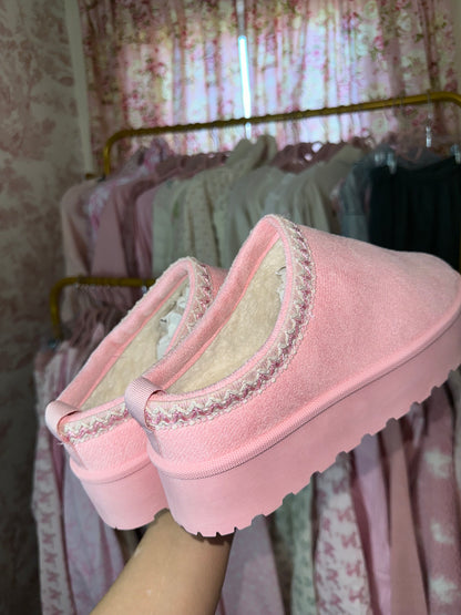 Pink City Clog Slippers