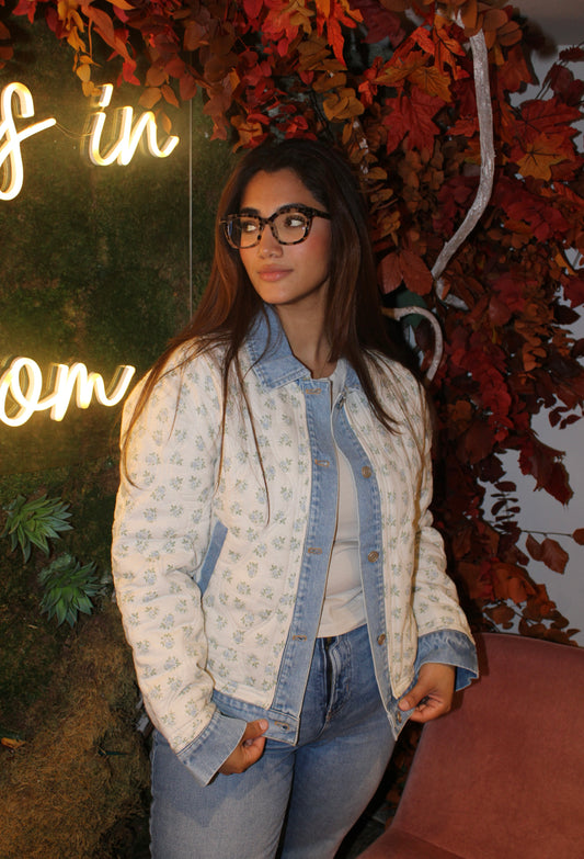 Mariam’s City Quilted Denim Jacket