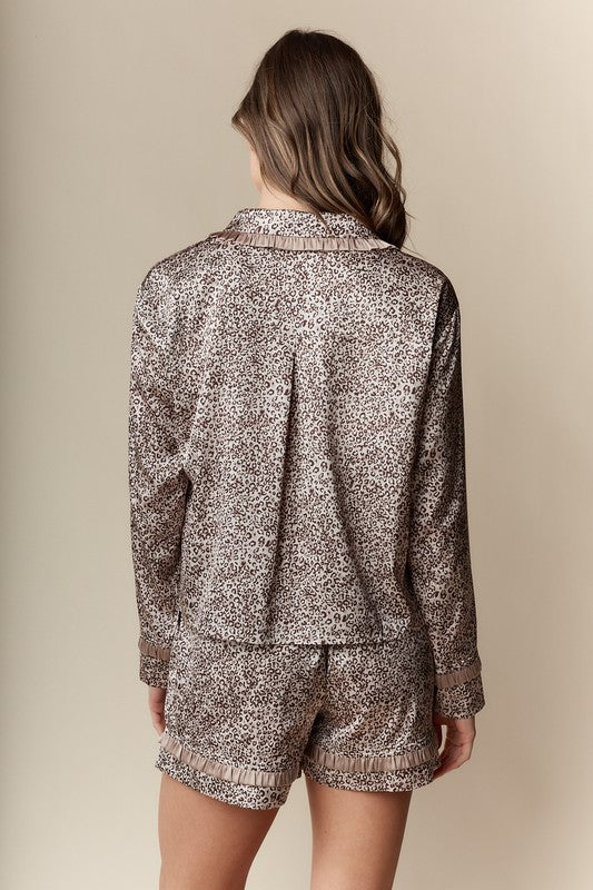 The ruthess satin pajama set