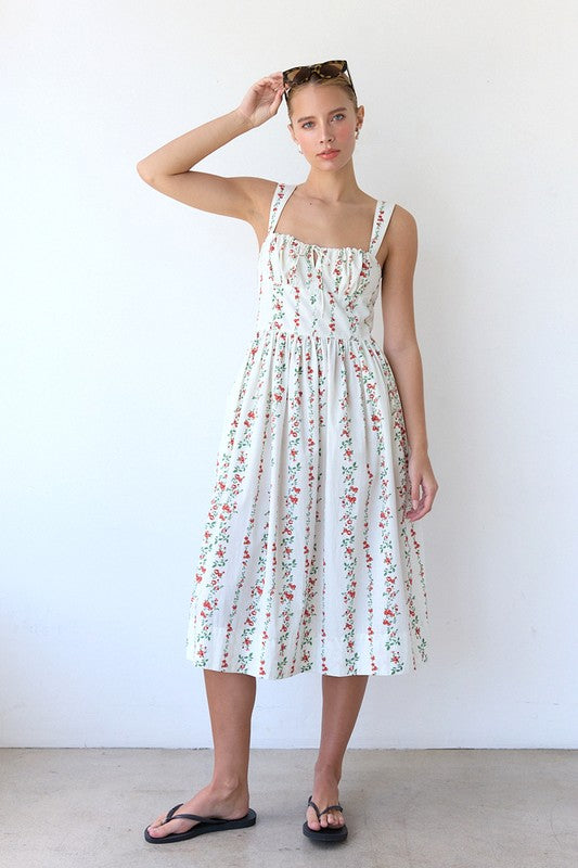 Mia Cara Floral Cotton Dress