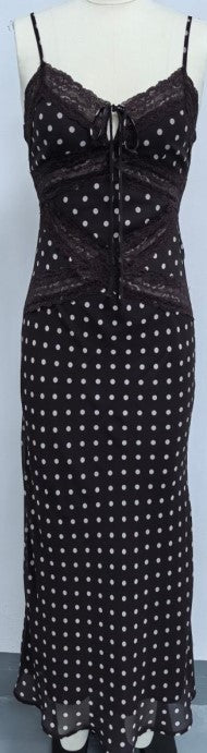 Brown Polka Dots Dress November