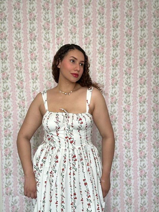 Mia Cara Floral Cotton Dress