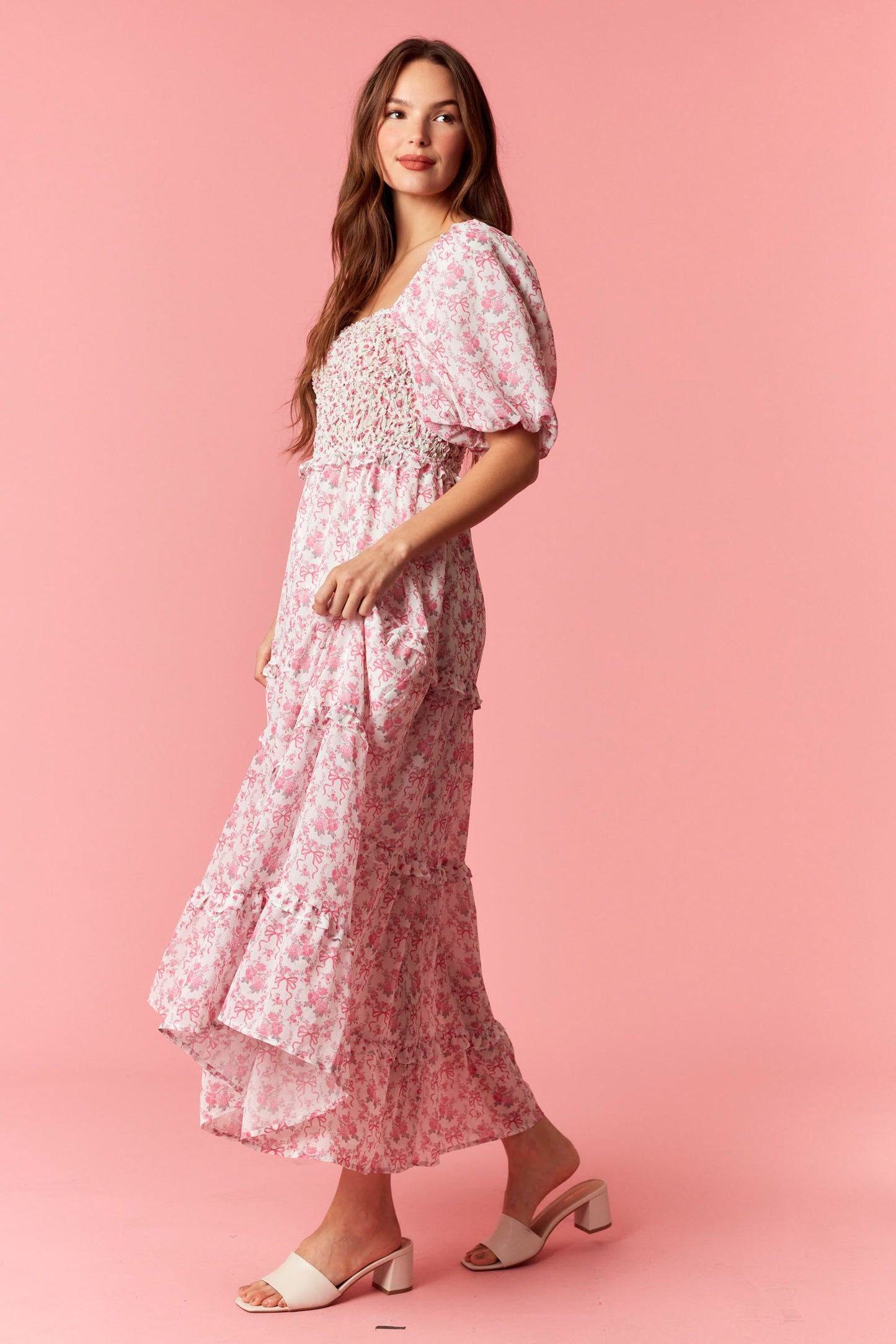 My Love Foral Maxi Dress