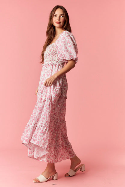 My Love Foral Maxi Dress