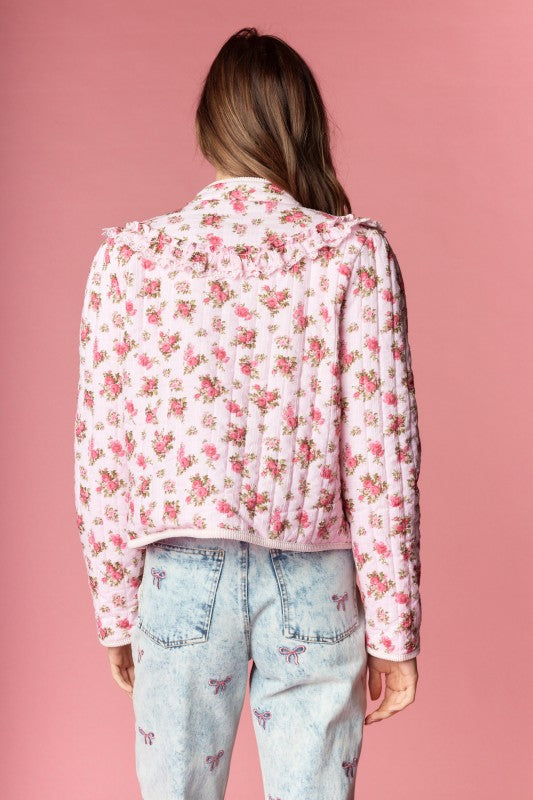 Mon Chéri Quilted Cotton Jacket