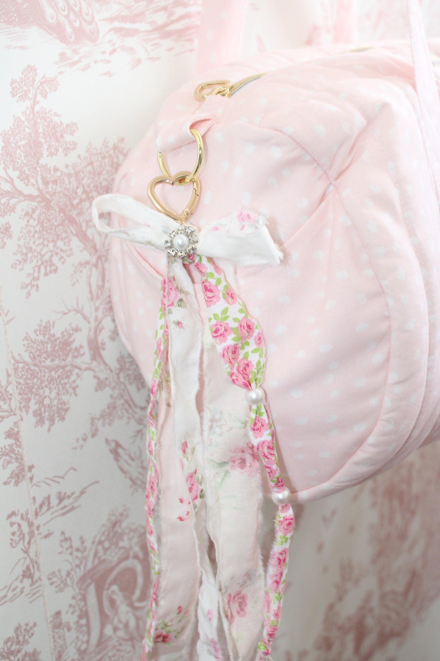 Antique Shabby Lady Bag Charm Limited Edition