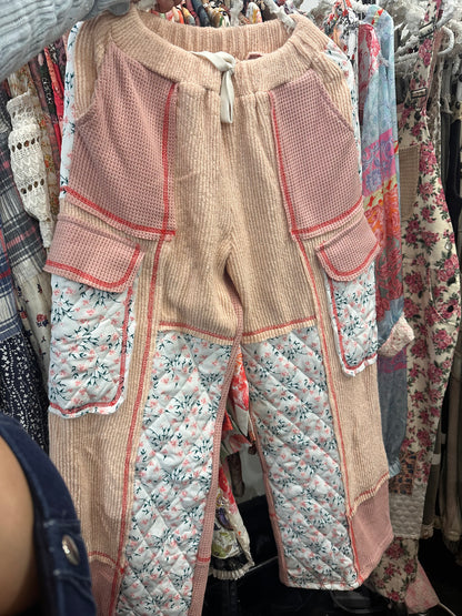 The Lana Relax Fit Quilted Pants