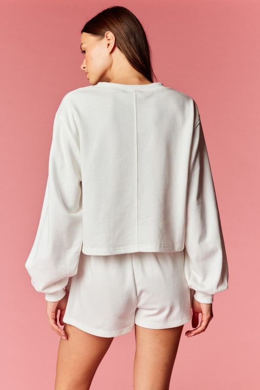 Gingham Heart Xoxo Terry Set