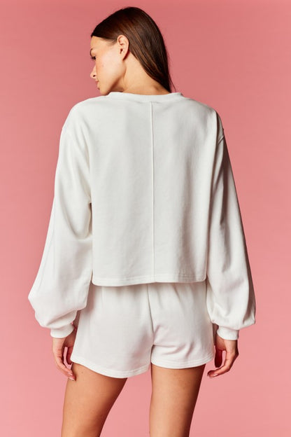 Gingham Heart Xoxo Terry Set