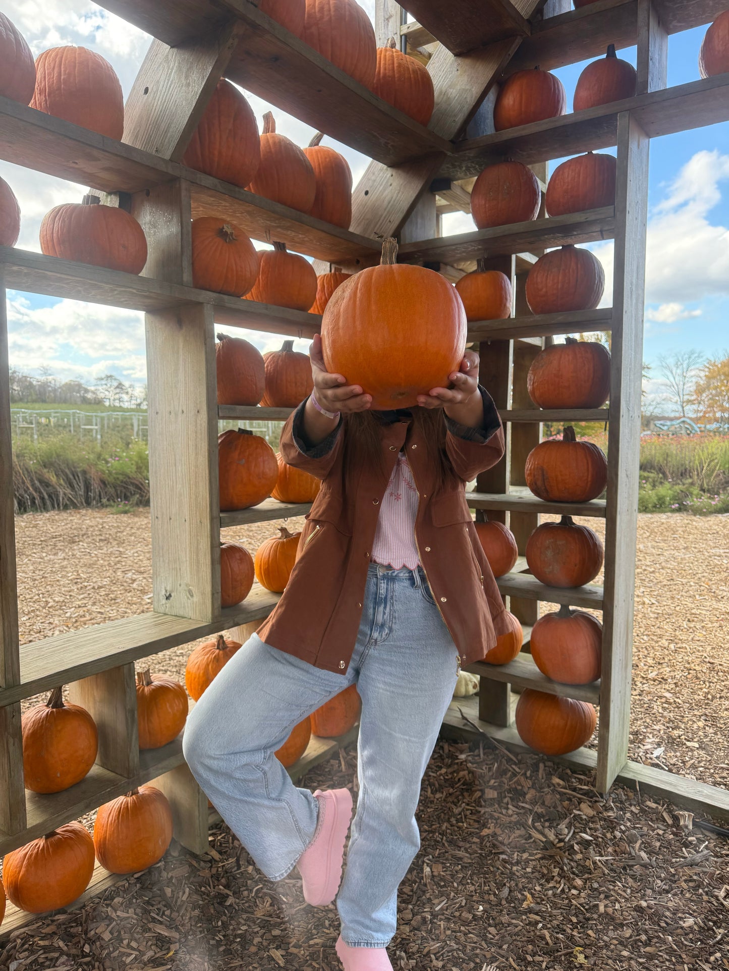 Autumn Fantasies Cotton Barn Jacket