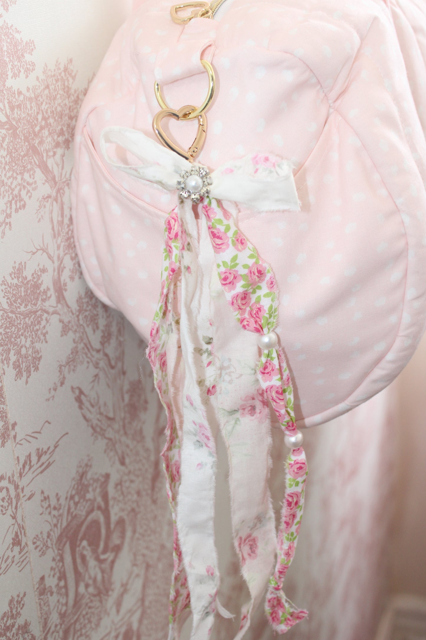 Antique Shabby Lady Bag Charm Limited Edition