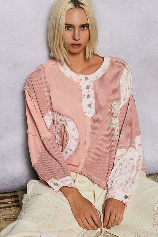 Soho Afternoons Relax Fit Floral Top